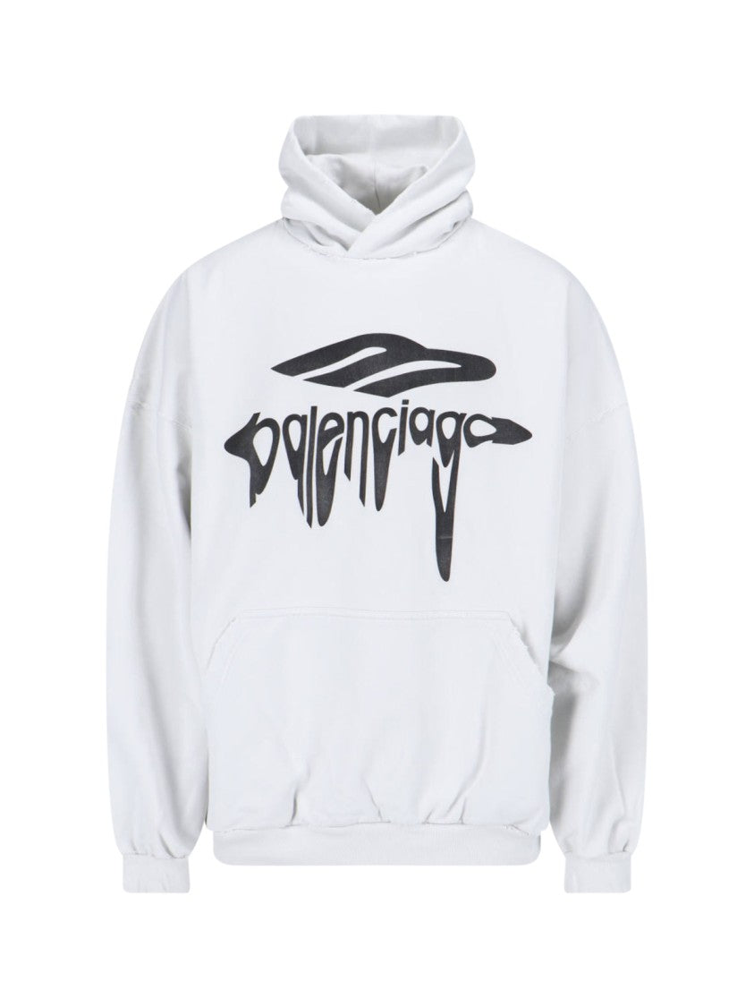 "3B Liquified" Hoodie – White