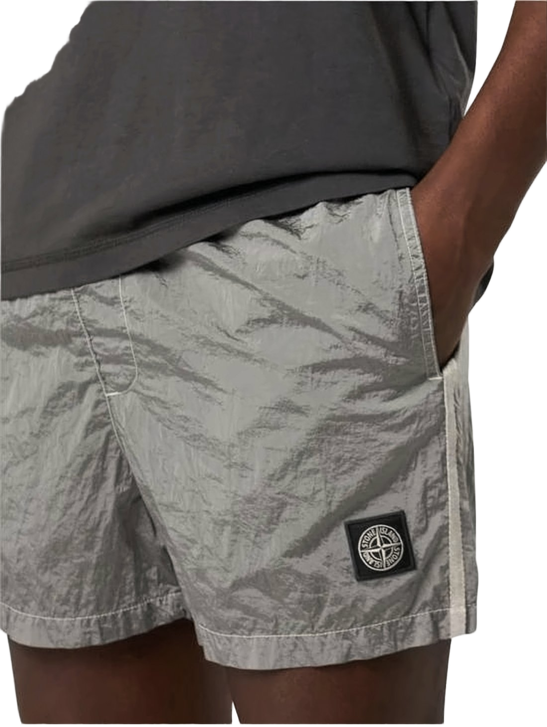 Relaxed Fit Drawstring Waist Shorts