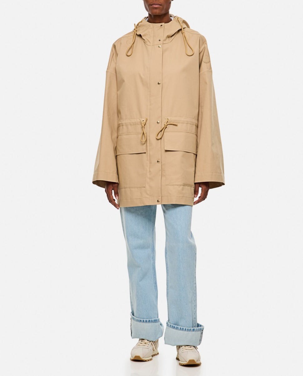 Gaillon Hooded Parka In Cotton