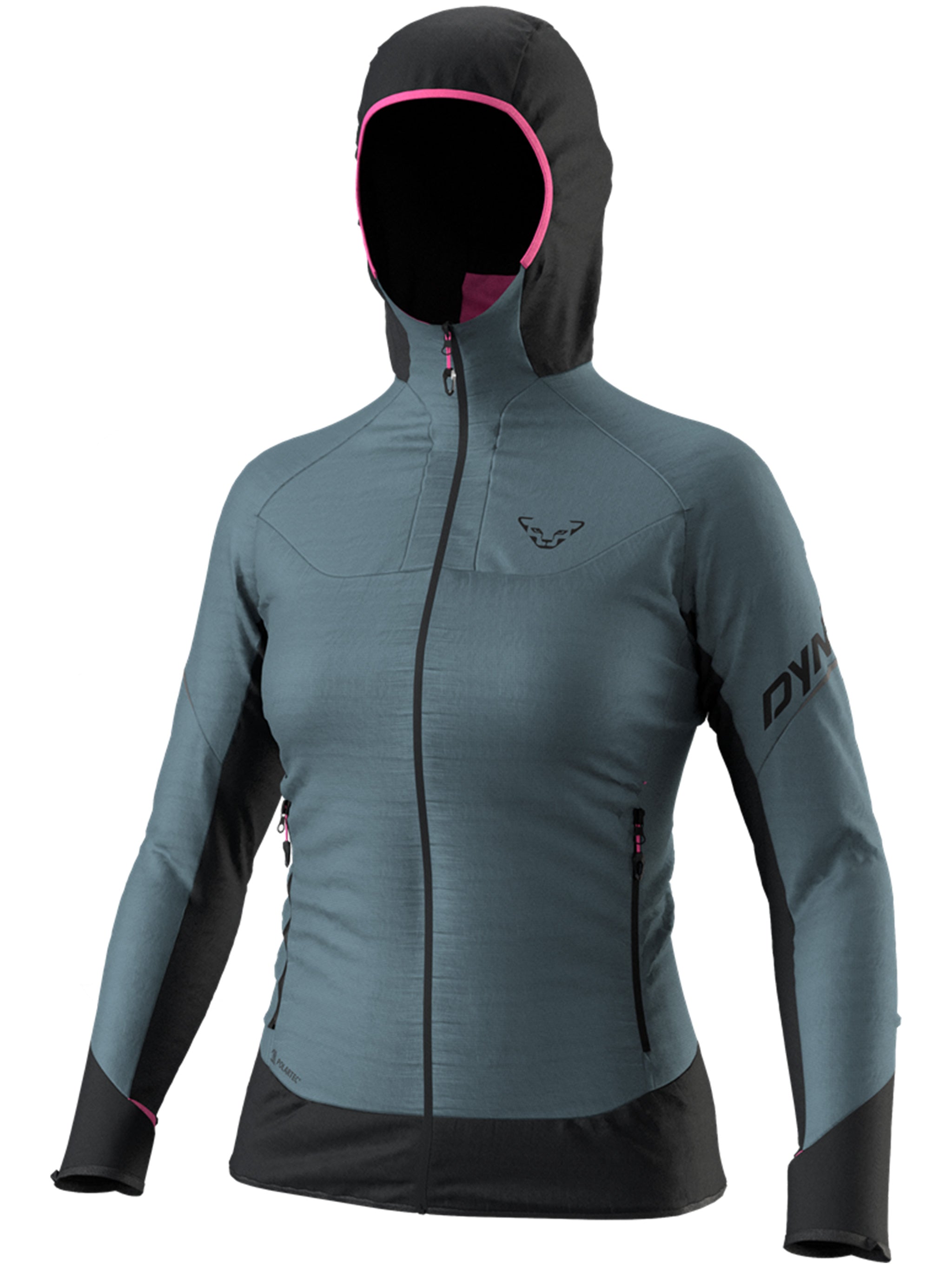Mezzalama Ptc Alpha Grey/Pink Hooded Jacket