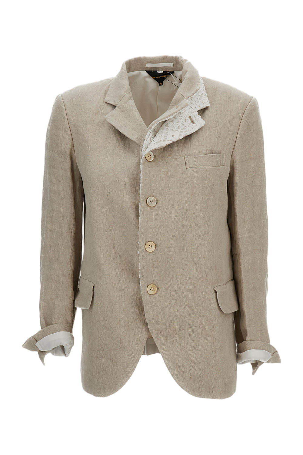 Single Breasted Linen Blazer