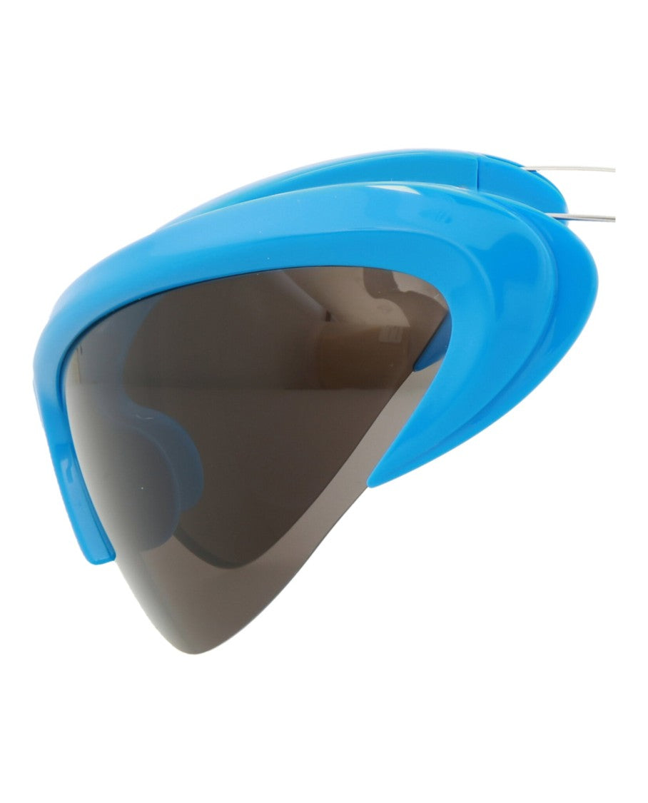 Shield-Frame Bio Injection Sunglasses