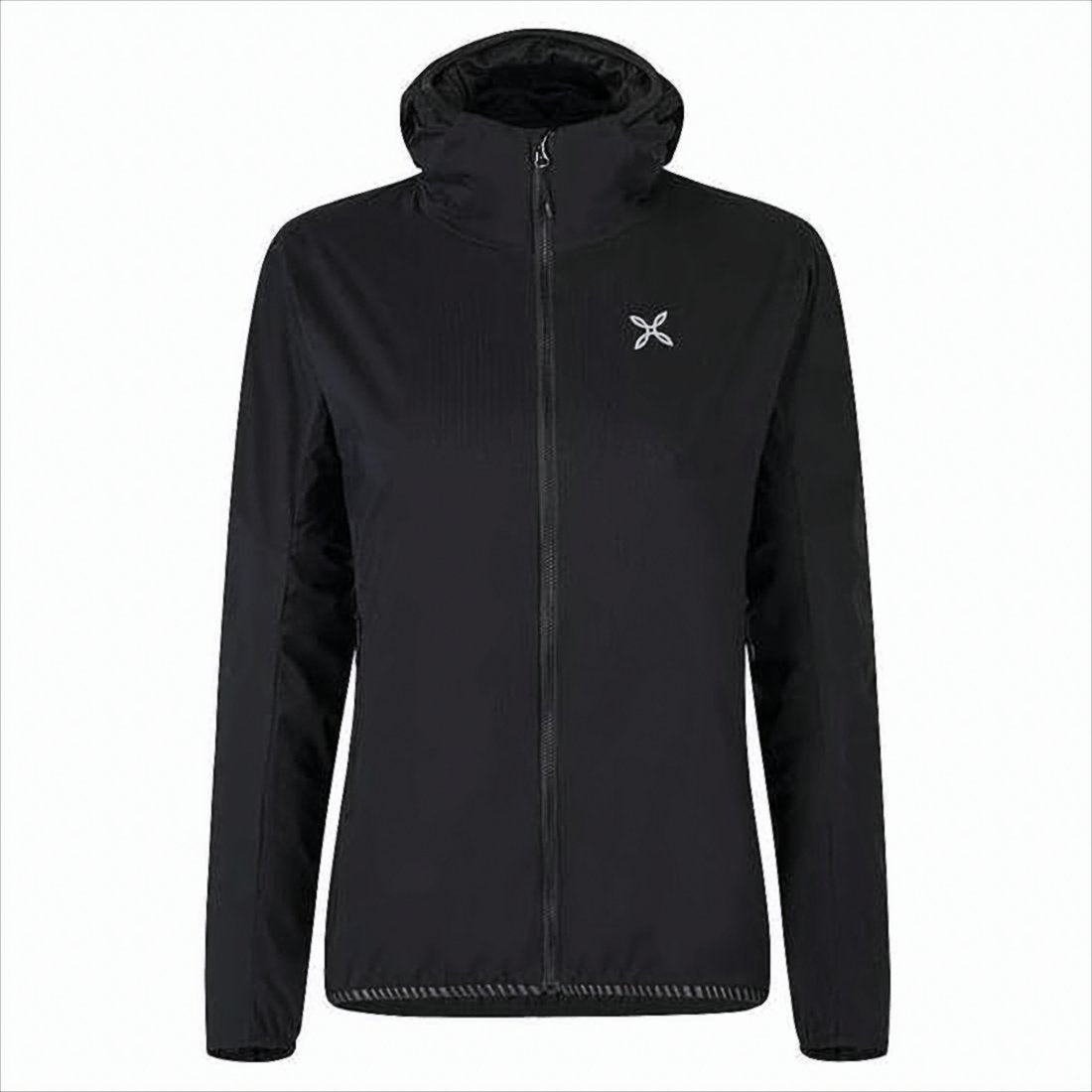 Fitted Black Nylon Montura Jacket