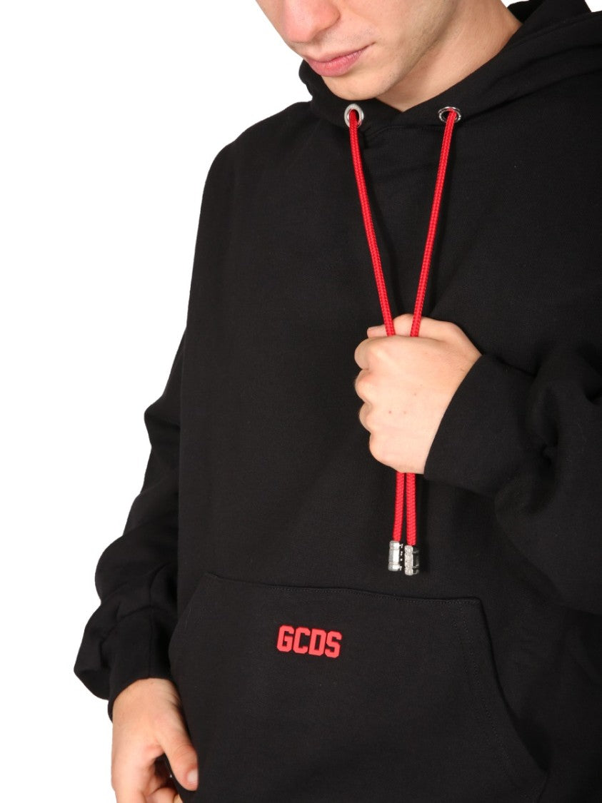 Relaxed Fit Black Hoodie