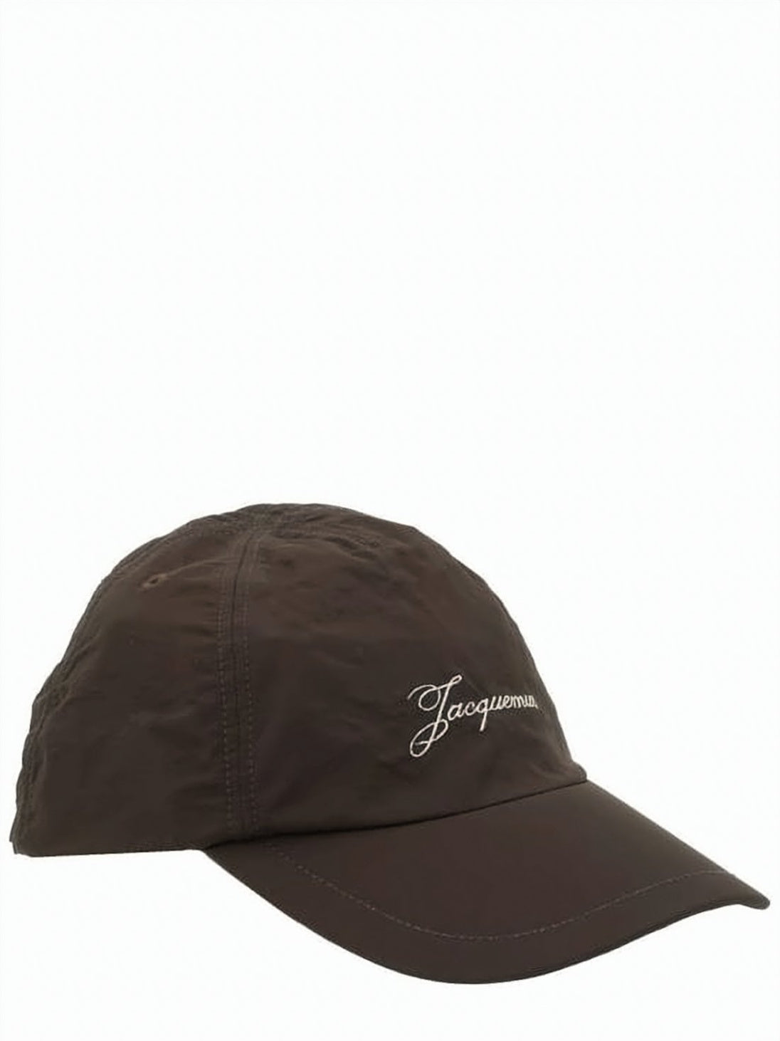 Nylon Ball Cap with Curved Brim
