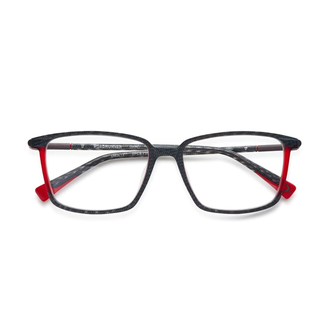 Roadrunner Rectangular Frame Sunglasses with Textured Black Finish
