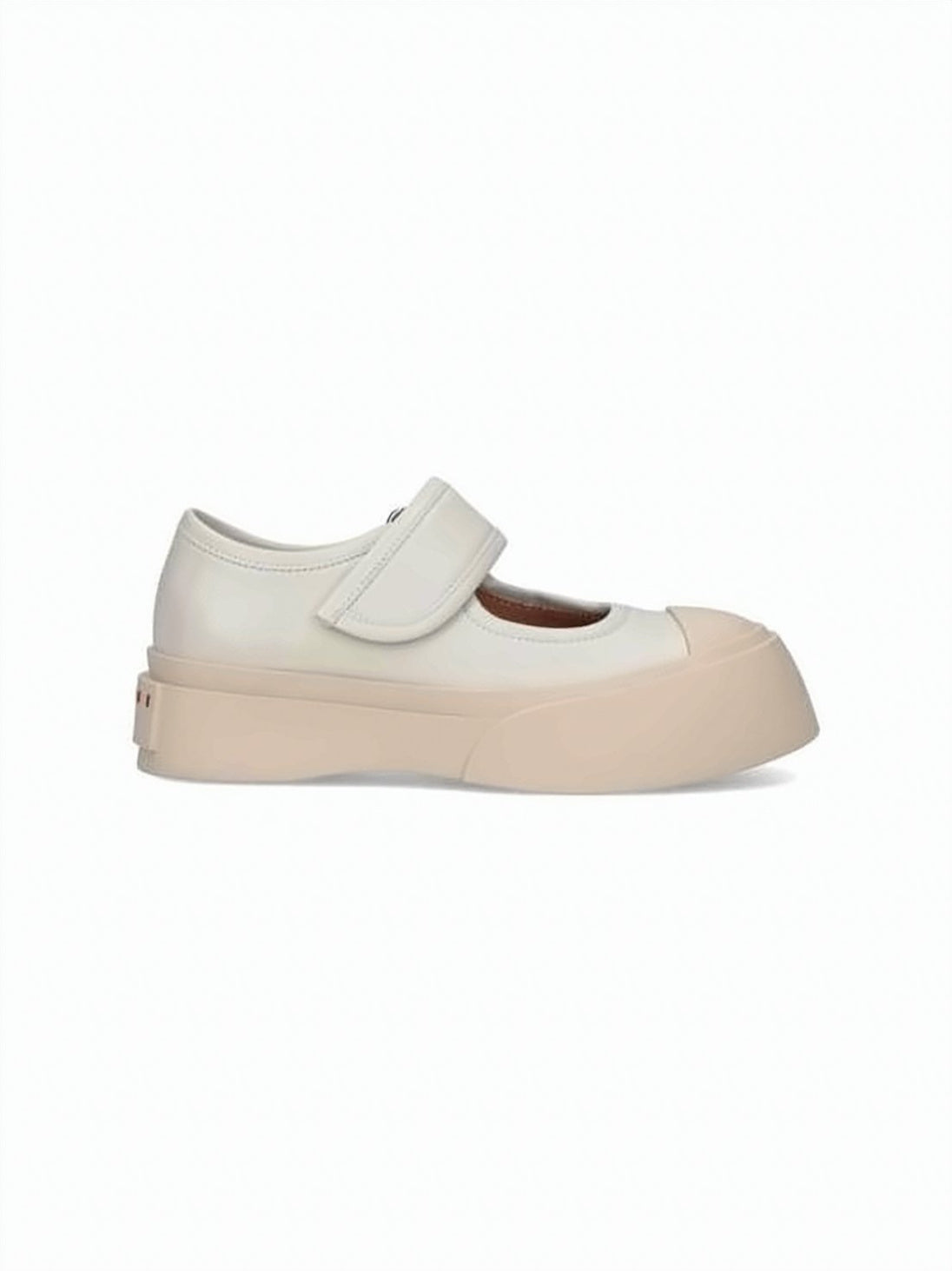 Calf Leather Sneakers With Rubberized Sole