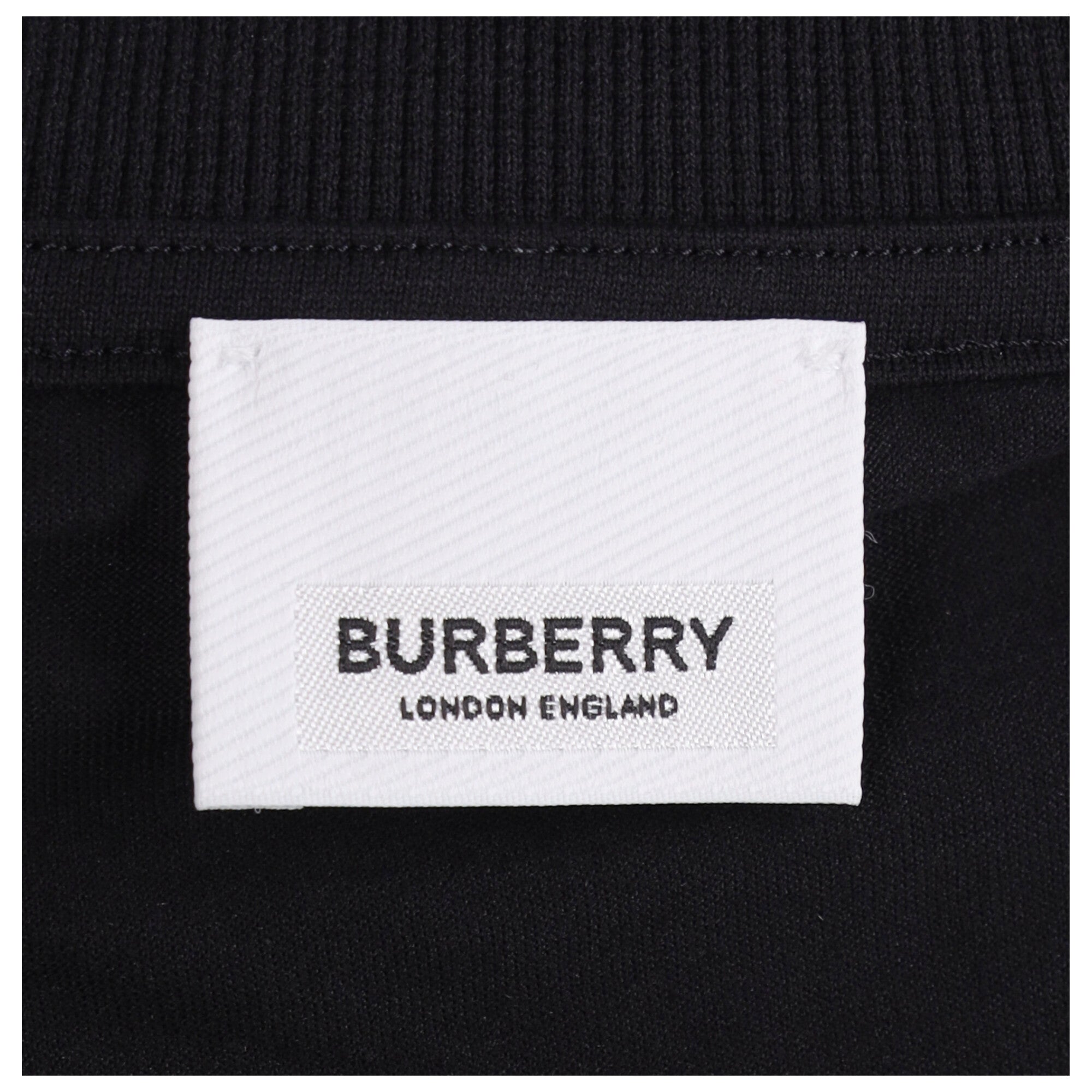 Logo Embroidered Black T-Shirt With Minimalist Aesthetic