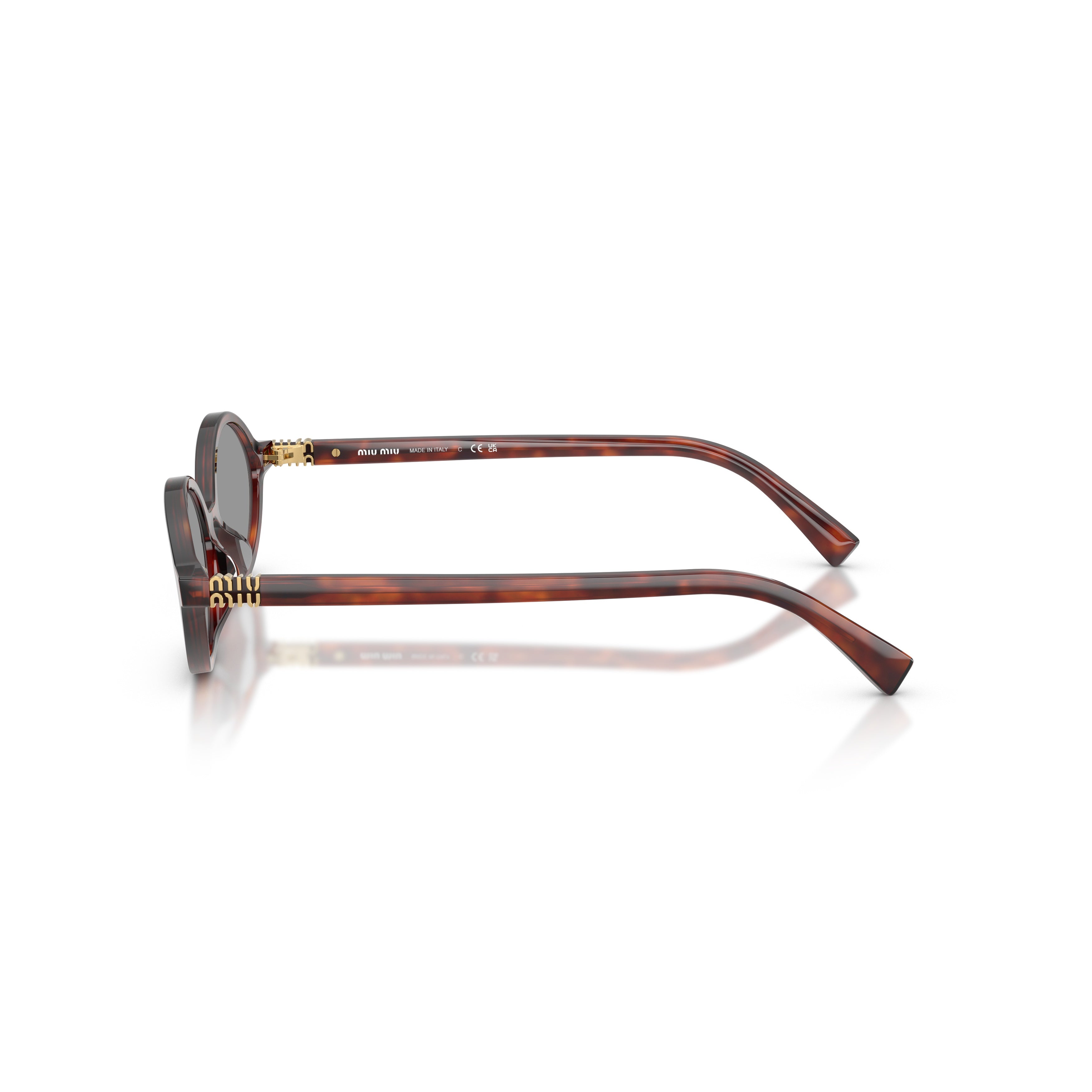 0mu 04zs Tortoiseshell Oval Frame Sunglasses