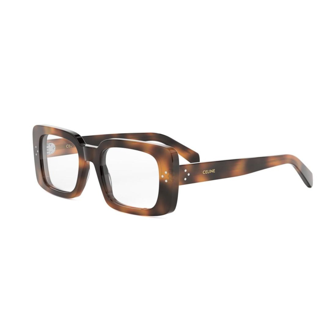 Cl50163i Bold Tortoiseshell Rectangular Sunglasses