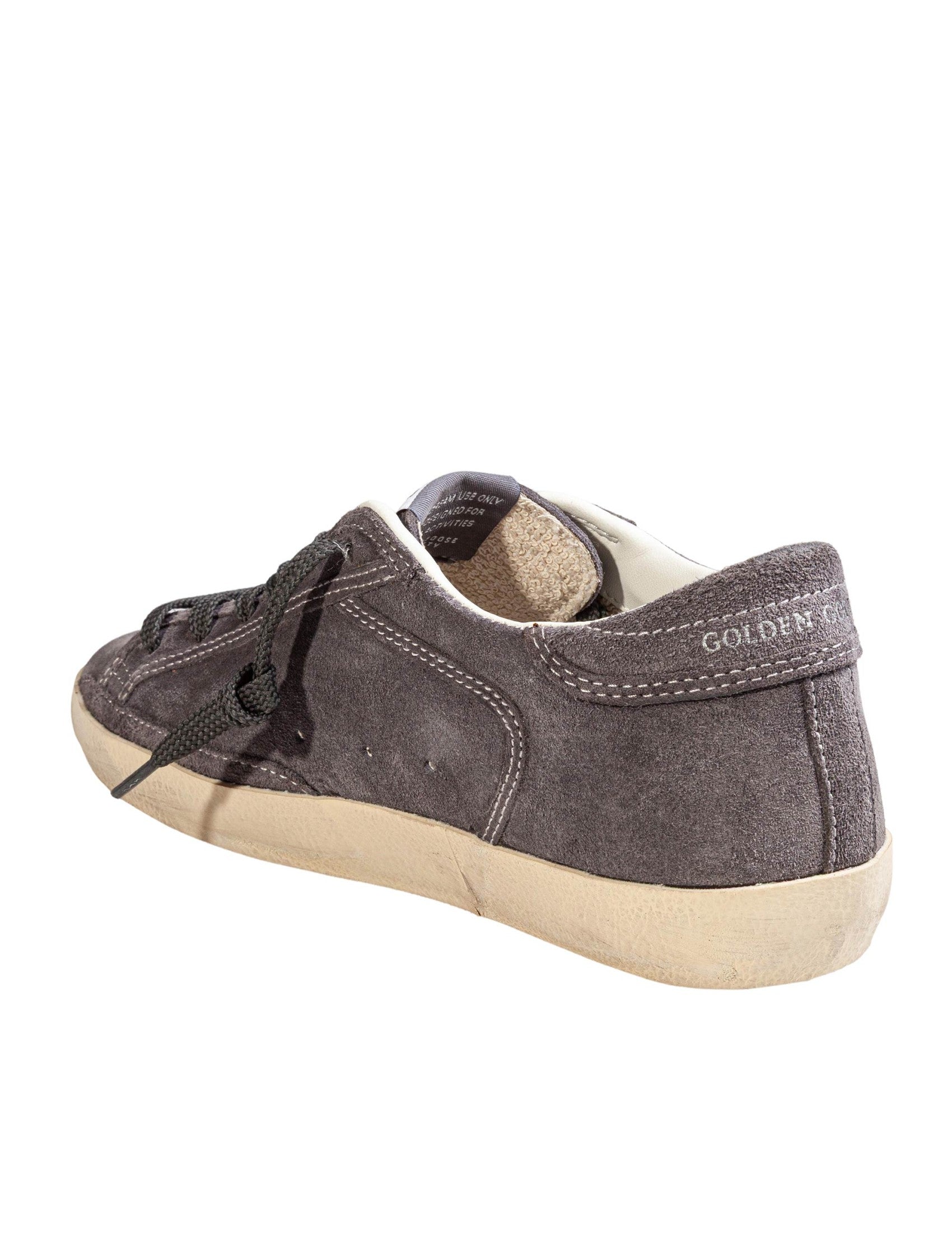 Super Star Grey Suede Sneakers