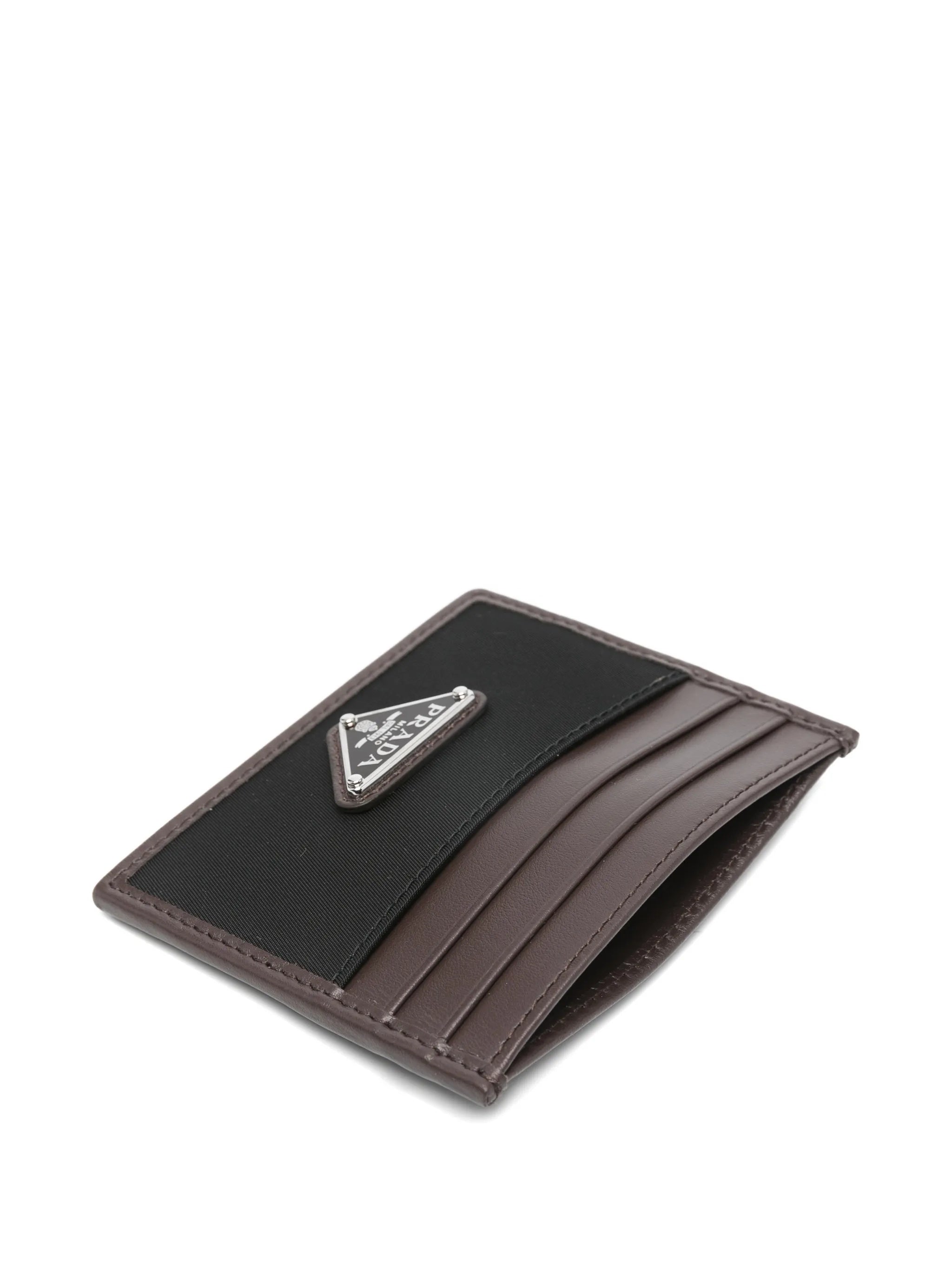 Dark Brown/Black Portacarte Credit Card Cases