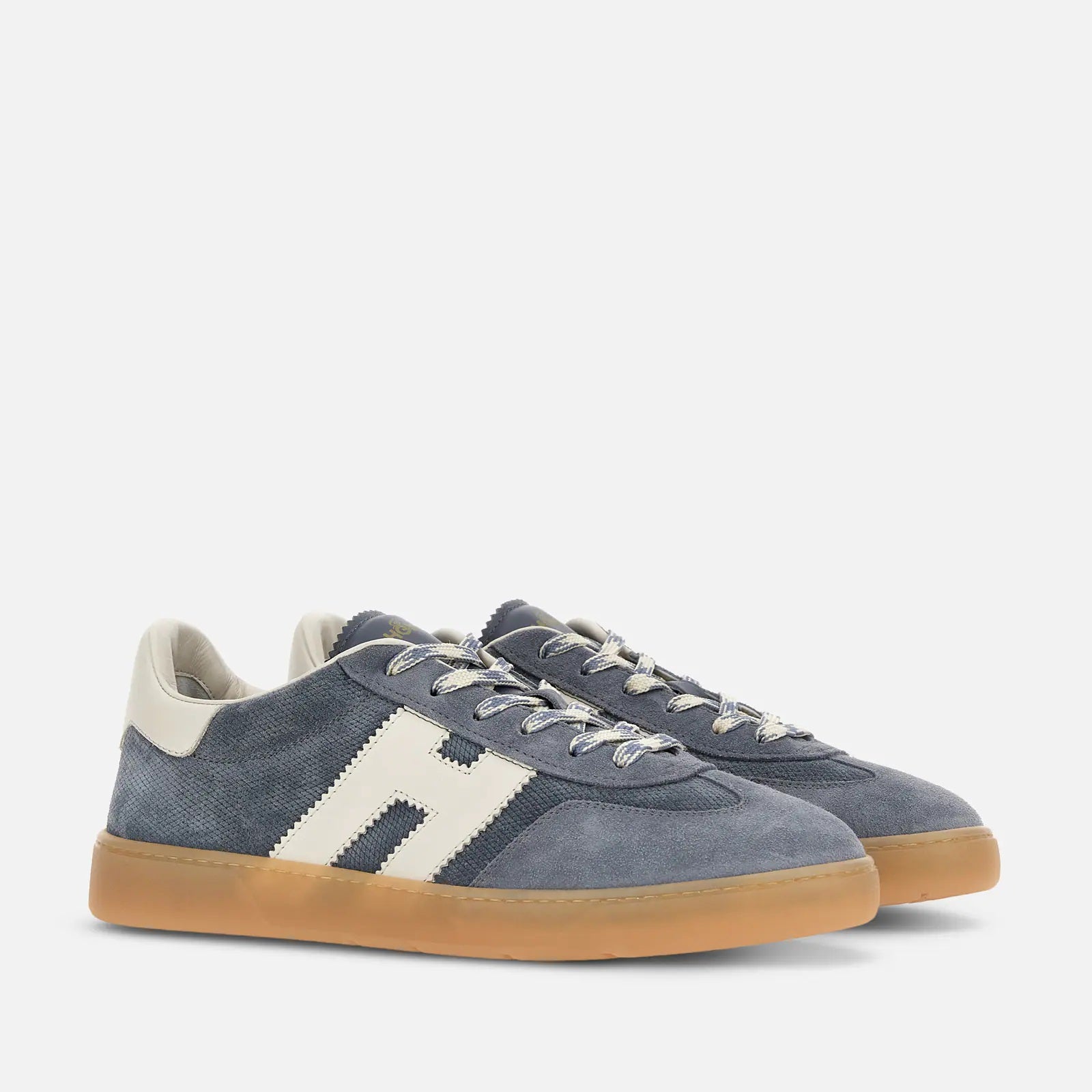 Cool Allacciato H Sneakers in Blue Denim