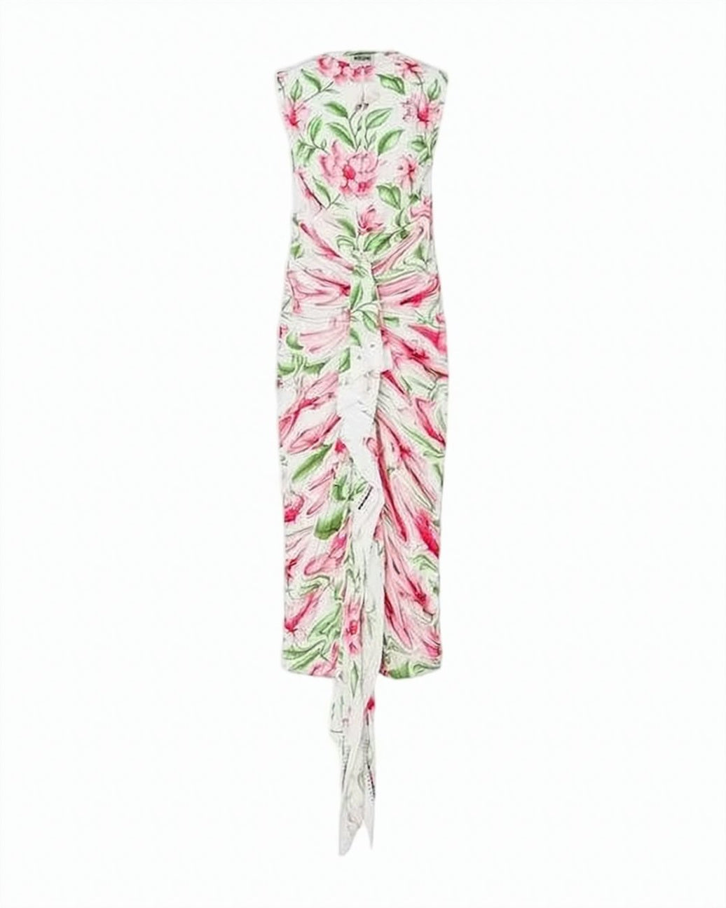 Maxi Dress with Cascading Ruffle Detail