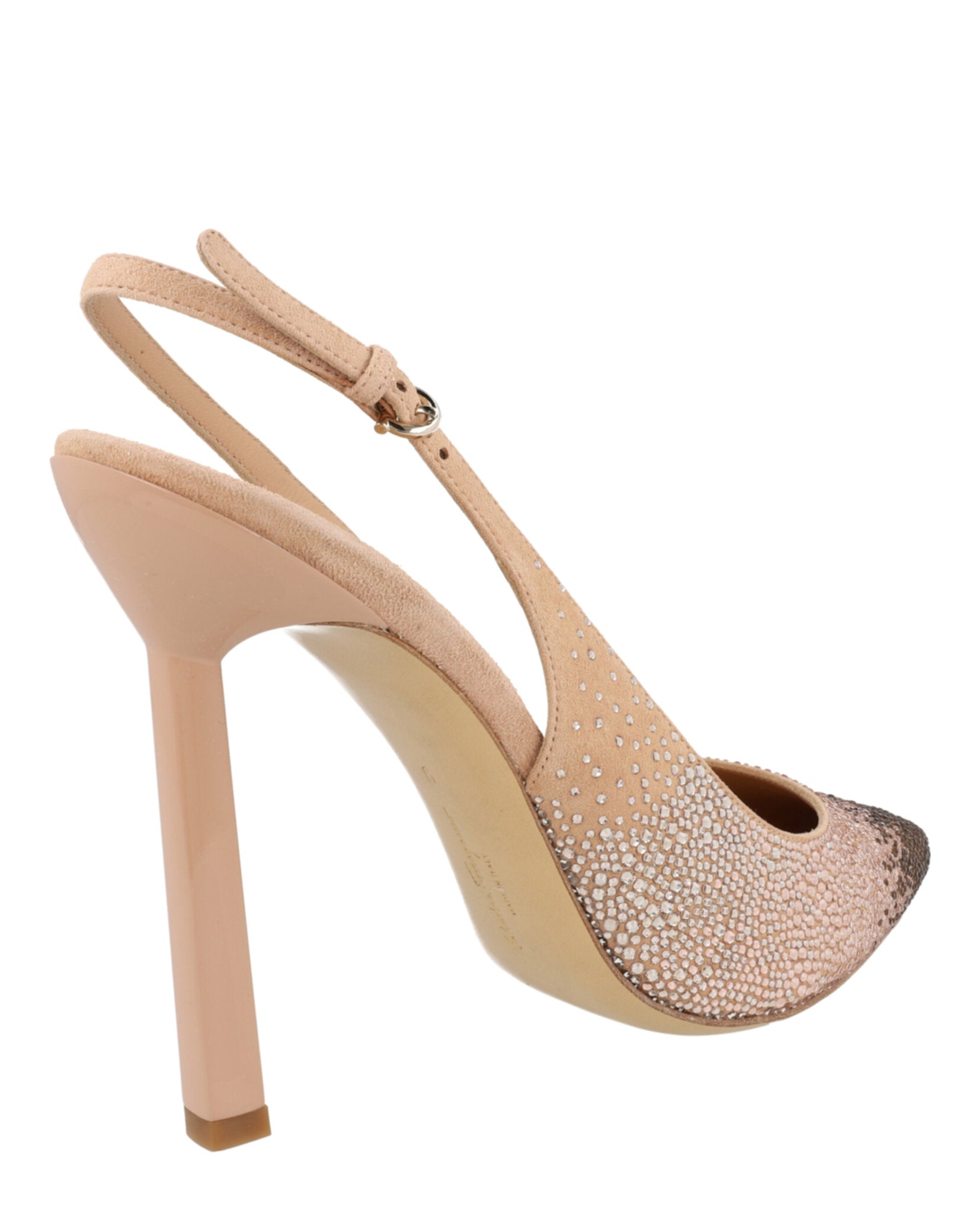 Jessie Crystal-Embellished Slingback Pumps