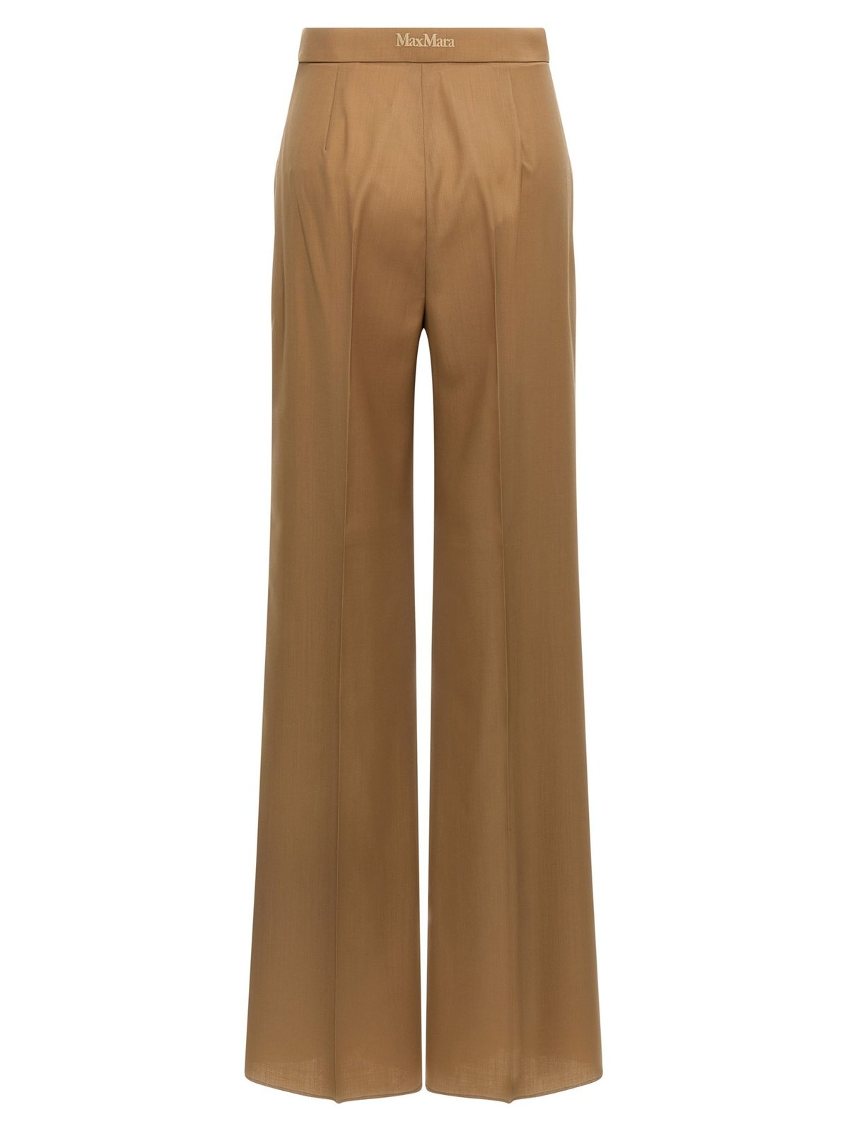 High-Waisted Wide-Leg Suit Pants