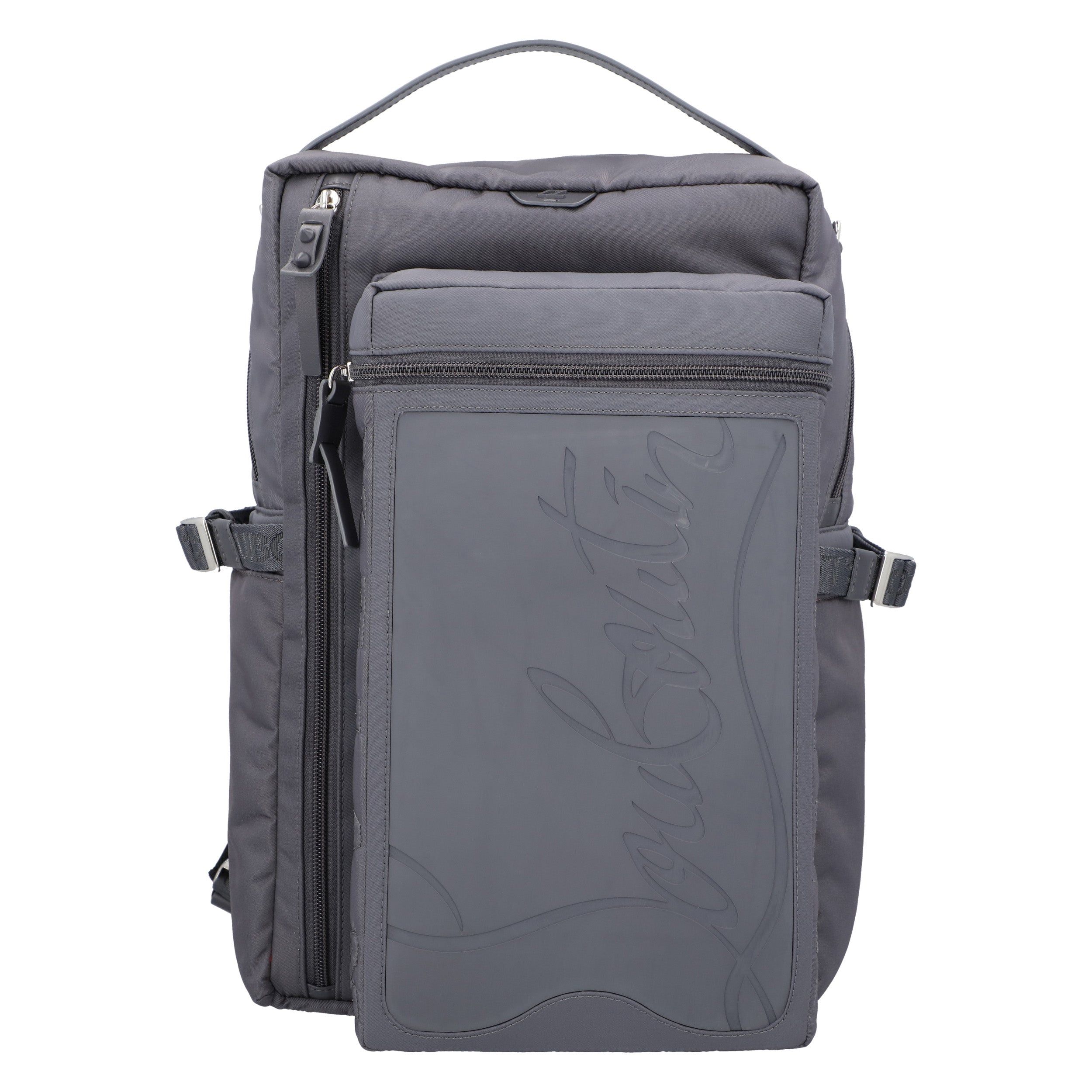 Loubideal Small Rubber Backpack With Signature Detail