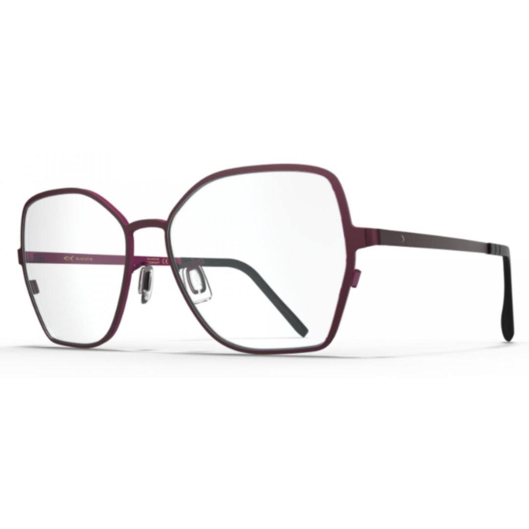 Bf1082 Antigua Deep Burgundy Beta-Titanium Geometric Eyeglasses