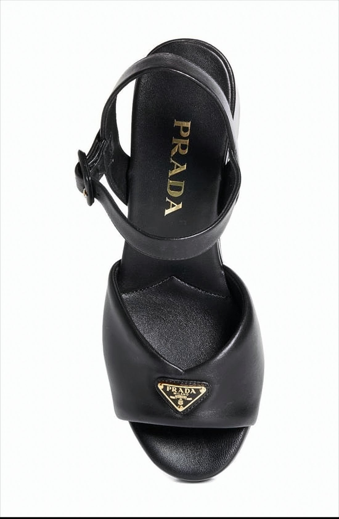 Minimalist Black Leather Sandals