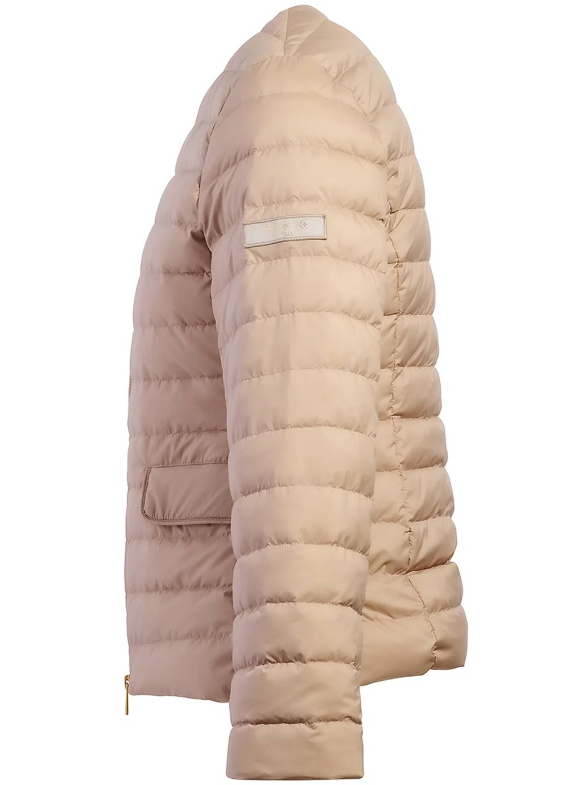 Black Noko Quilted Lightweight Nylon Jacket