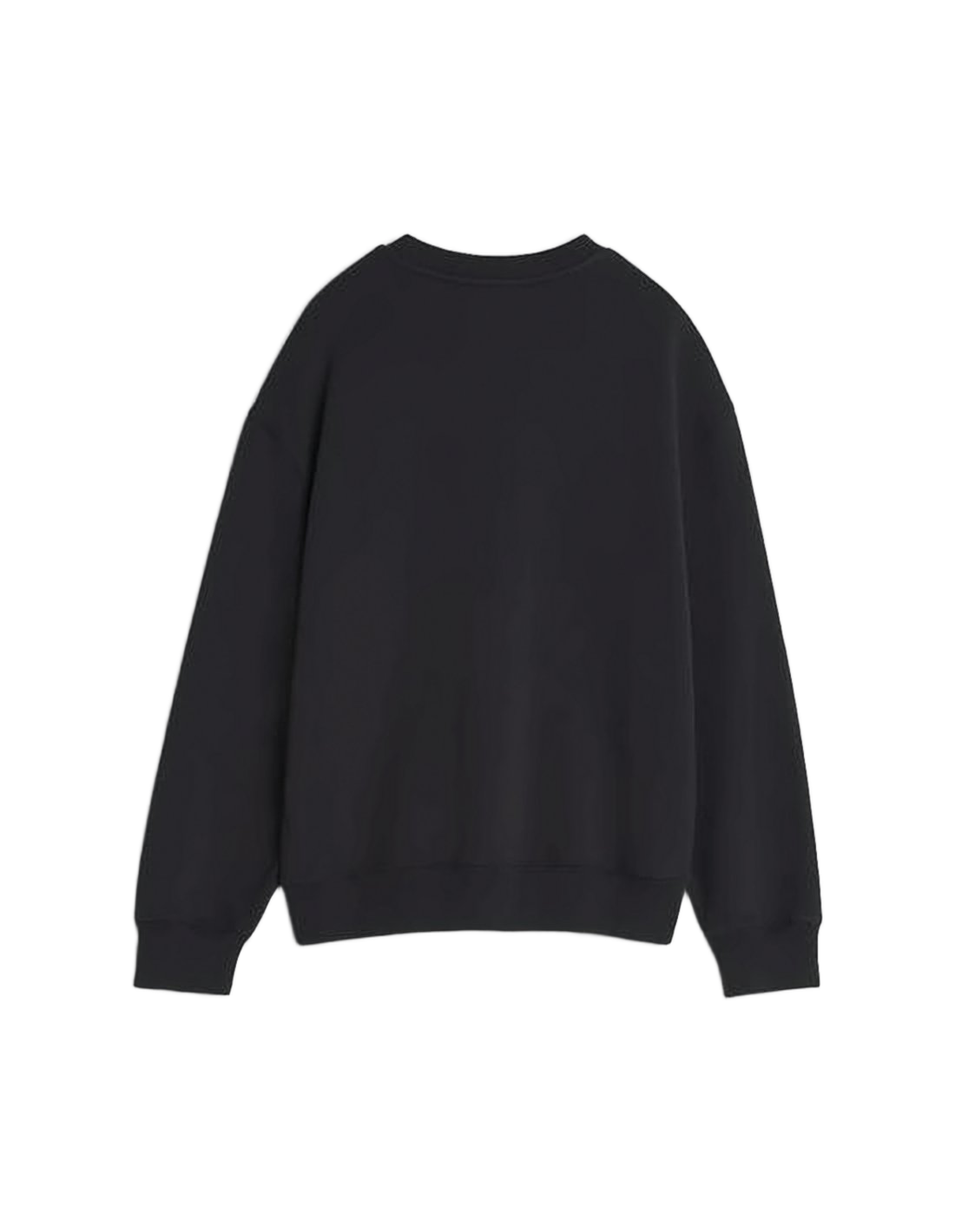 Cotton Long-Sleeved Pullover with Subtle Logo Detail