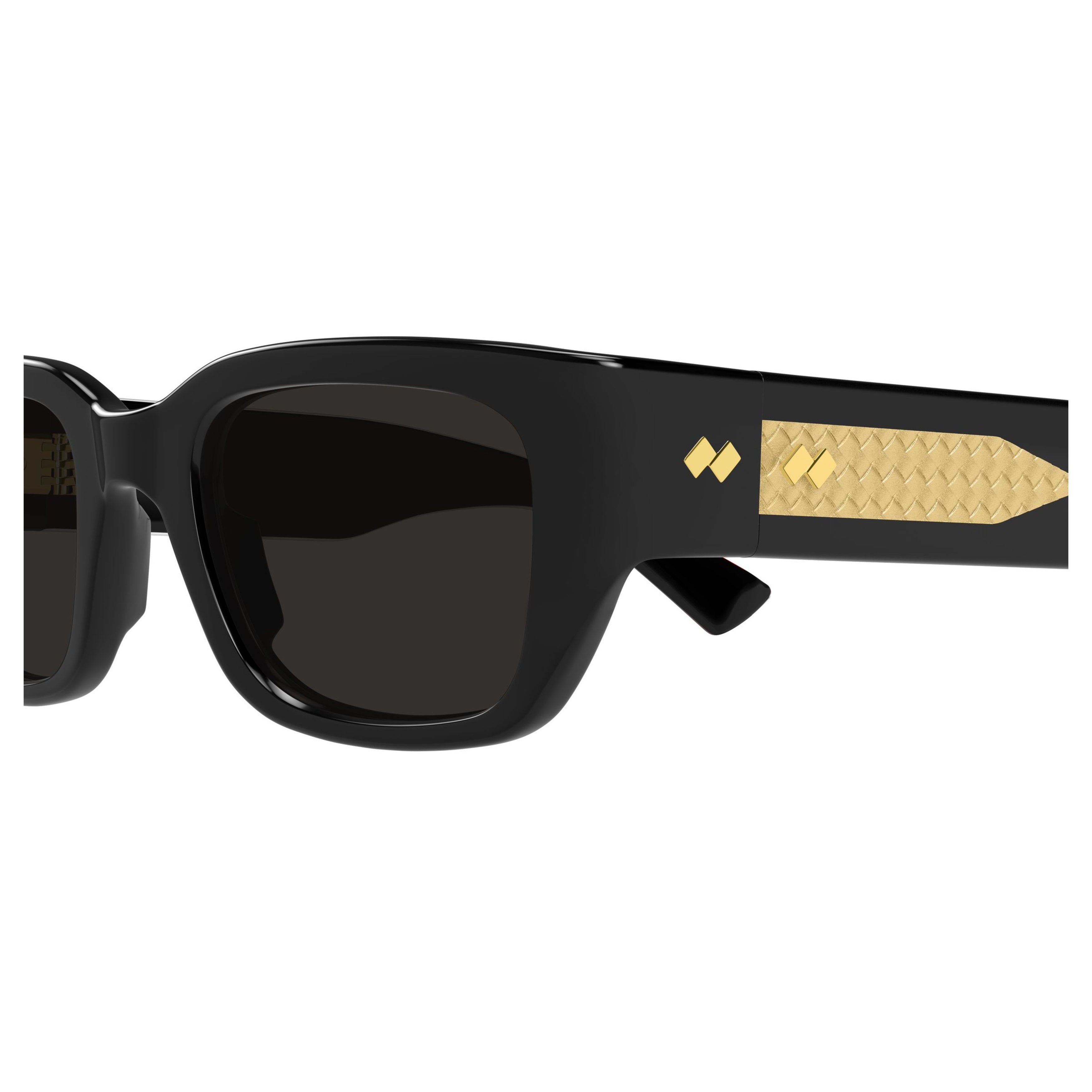 Bv1400s Bold Rectangular Sunglasses