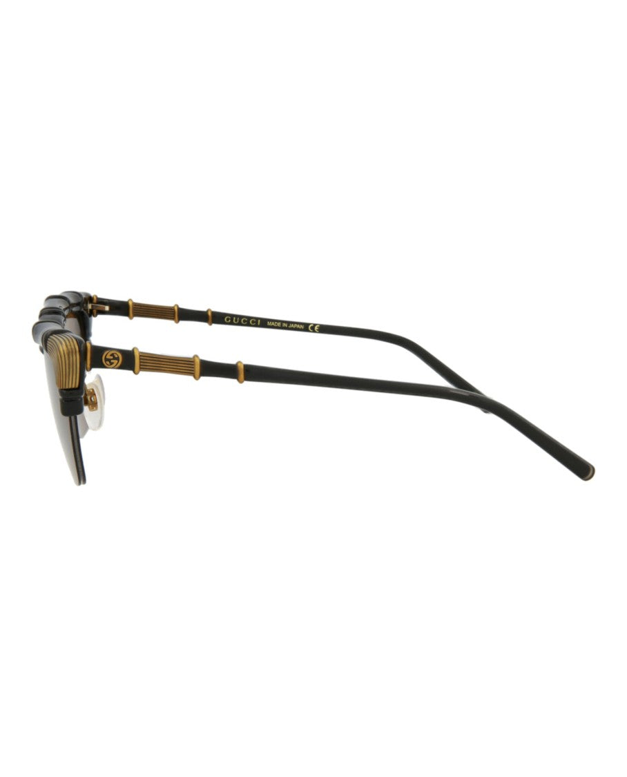 Cat Eye-Frame Injection Sunglasses