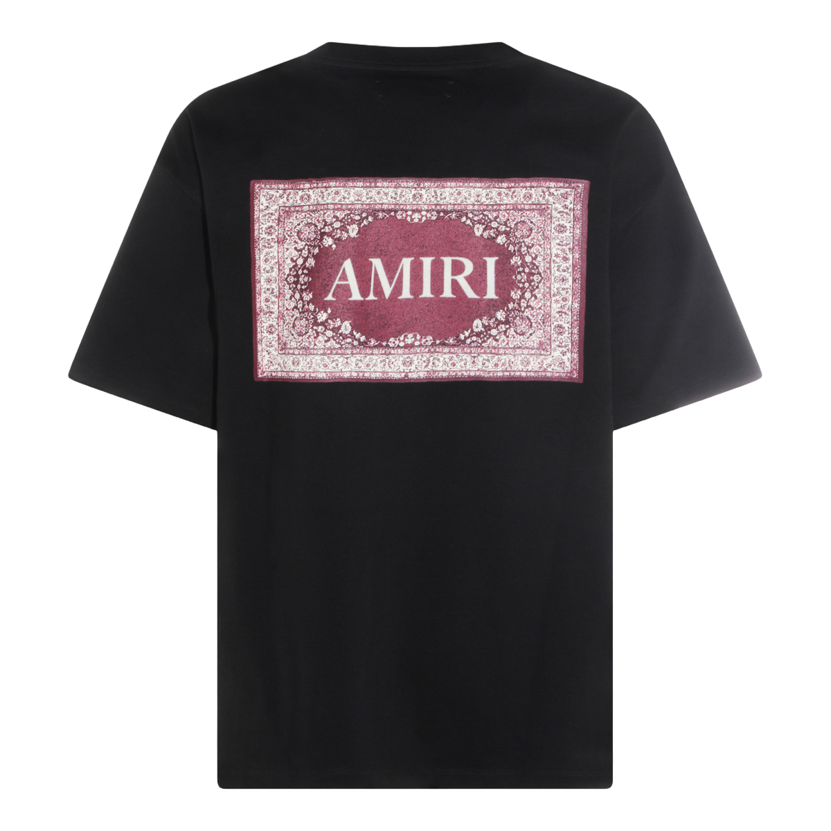 Plain Black T-Shirt with Crew Neckline
