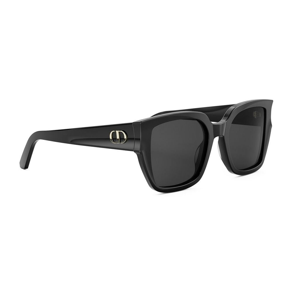 Glow S1I Square Black Acetate Sunglasses