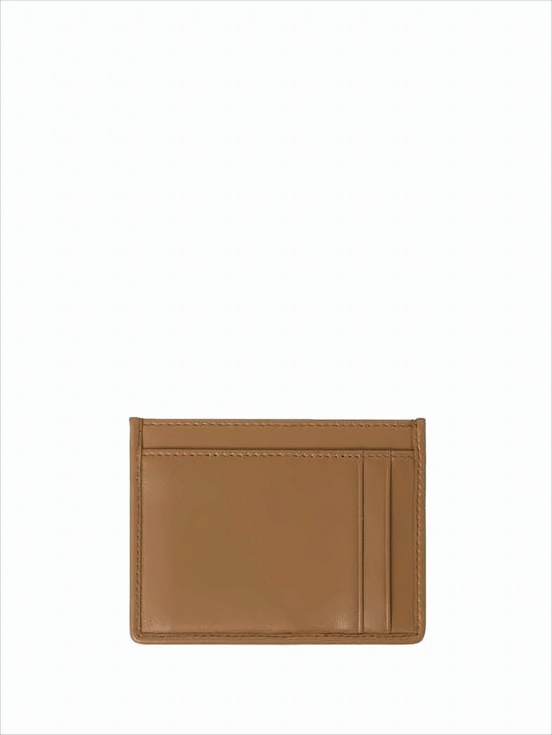 Quilted Nappa Leather Cardholder with Chevron Design