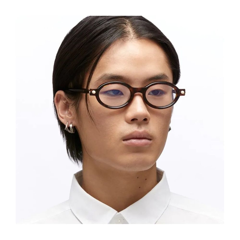 Mask P6 Oval Tortoiseshell Acetate Mask