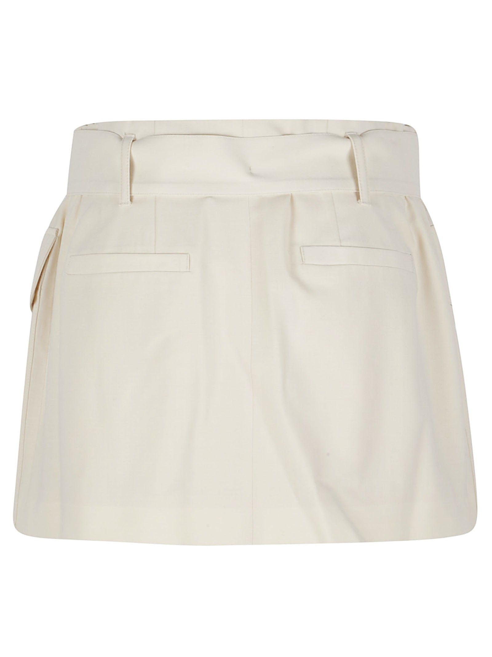 Azoe High-Waisted Mini Skirt
