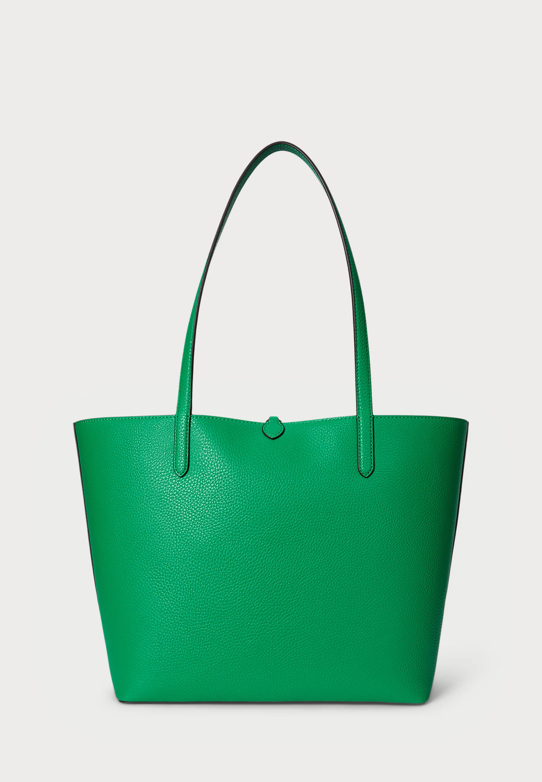 Green Reversible Polyurethane Tote Bag