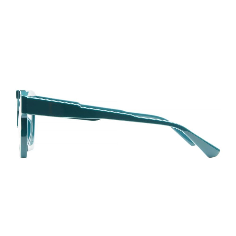 Mask K5 Bold Sculpted Squared Teal Green Kuboraum Eyewear