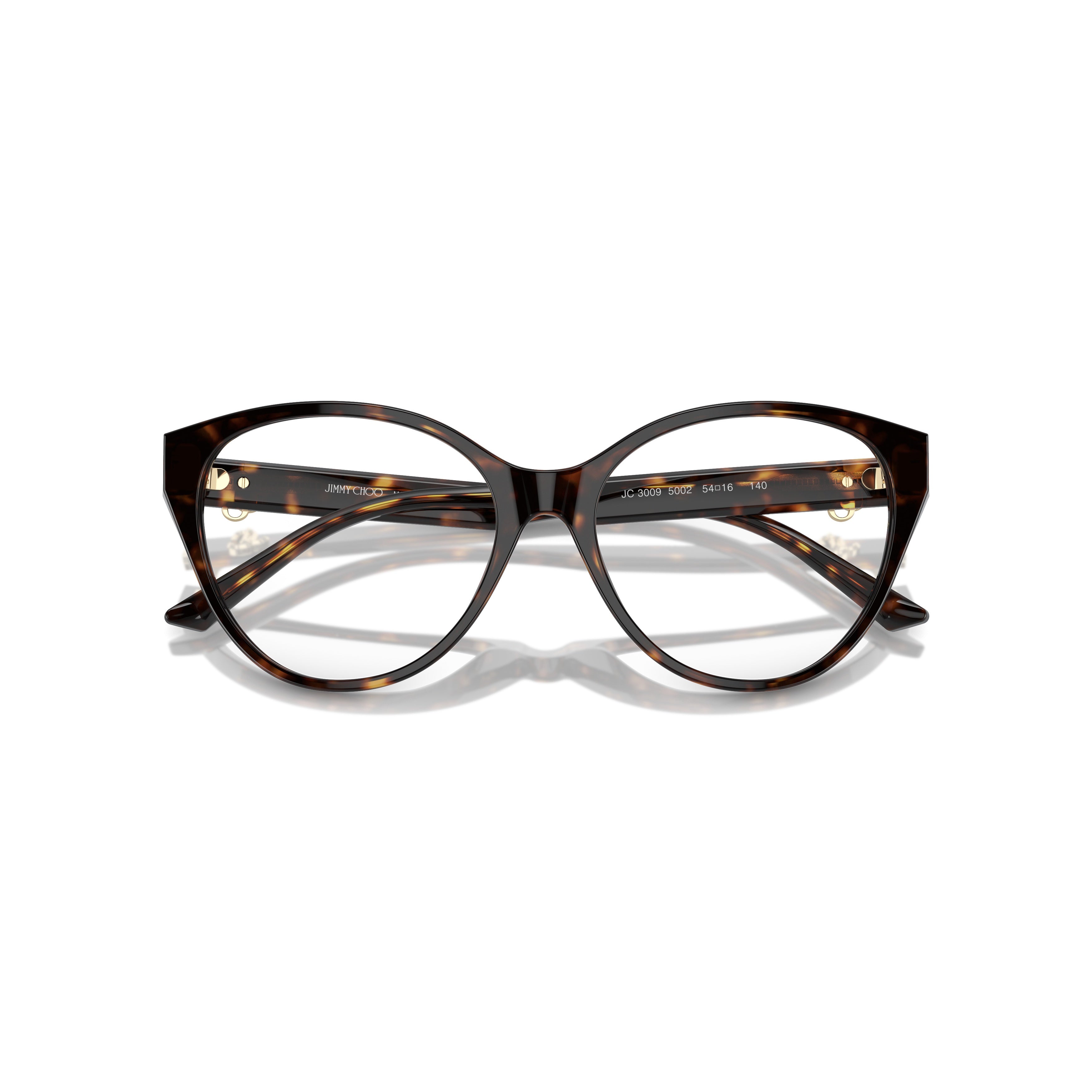 0jc3009 Tortoiseshell Acetate Cat-Eye Eyeglasses