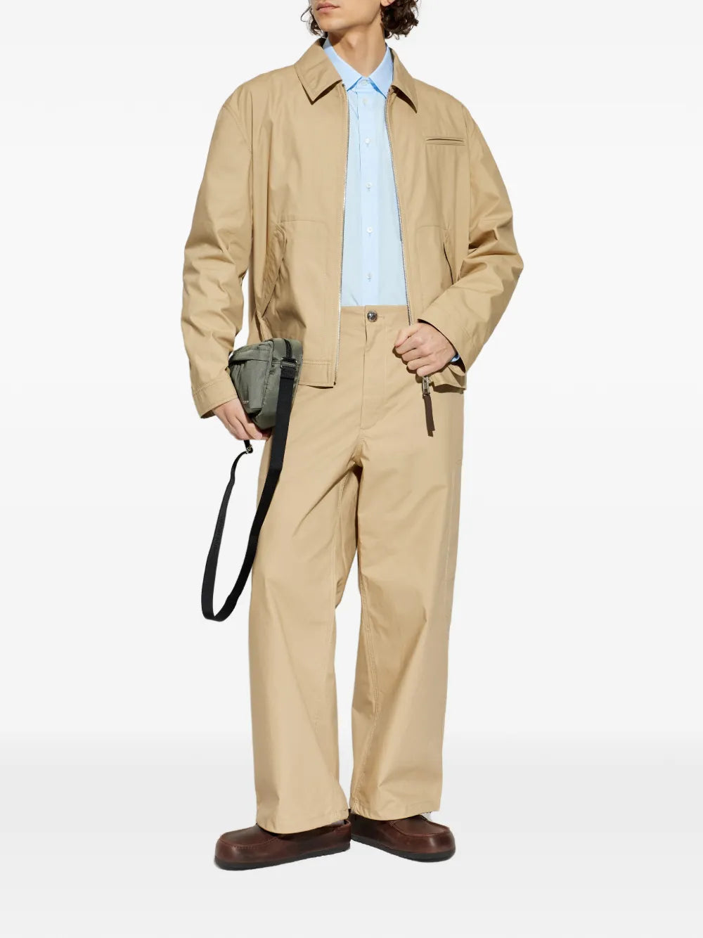 Boxy Silhouette Moschino Capospalla Jacket