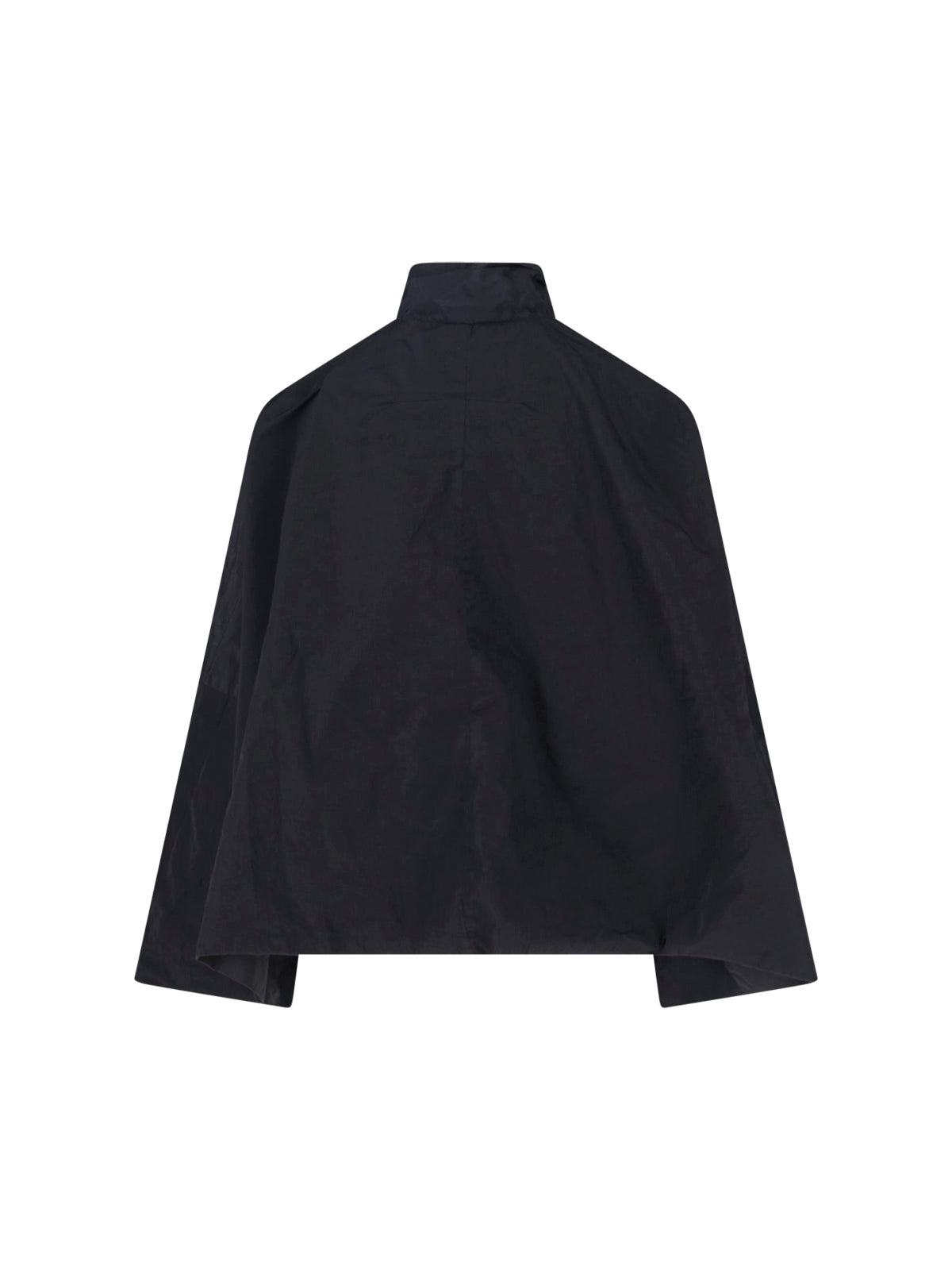 Black No-Rain Waterproof High Collar Jacket