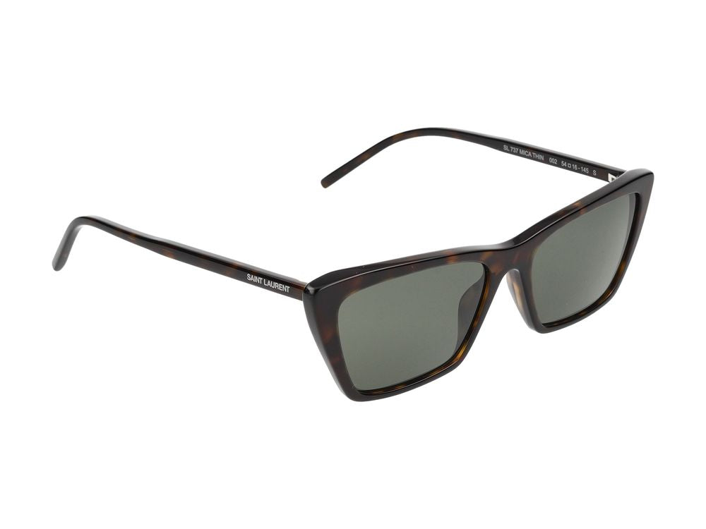 Sunglasses Saint Laurent SL 737 MICA THIN 002 havana havana grey 54/16/145