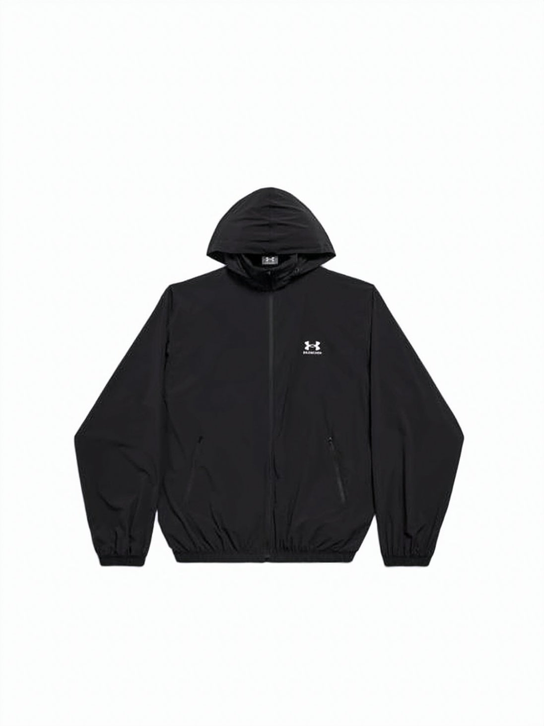 Hooded Black Padded Jacket