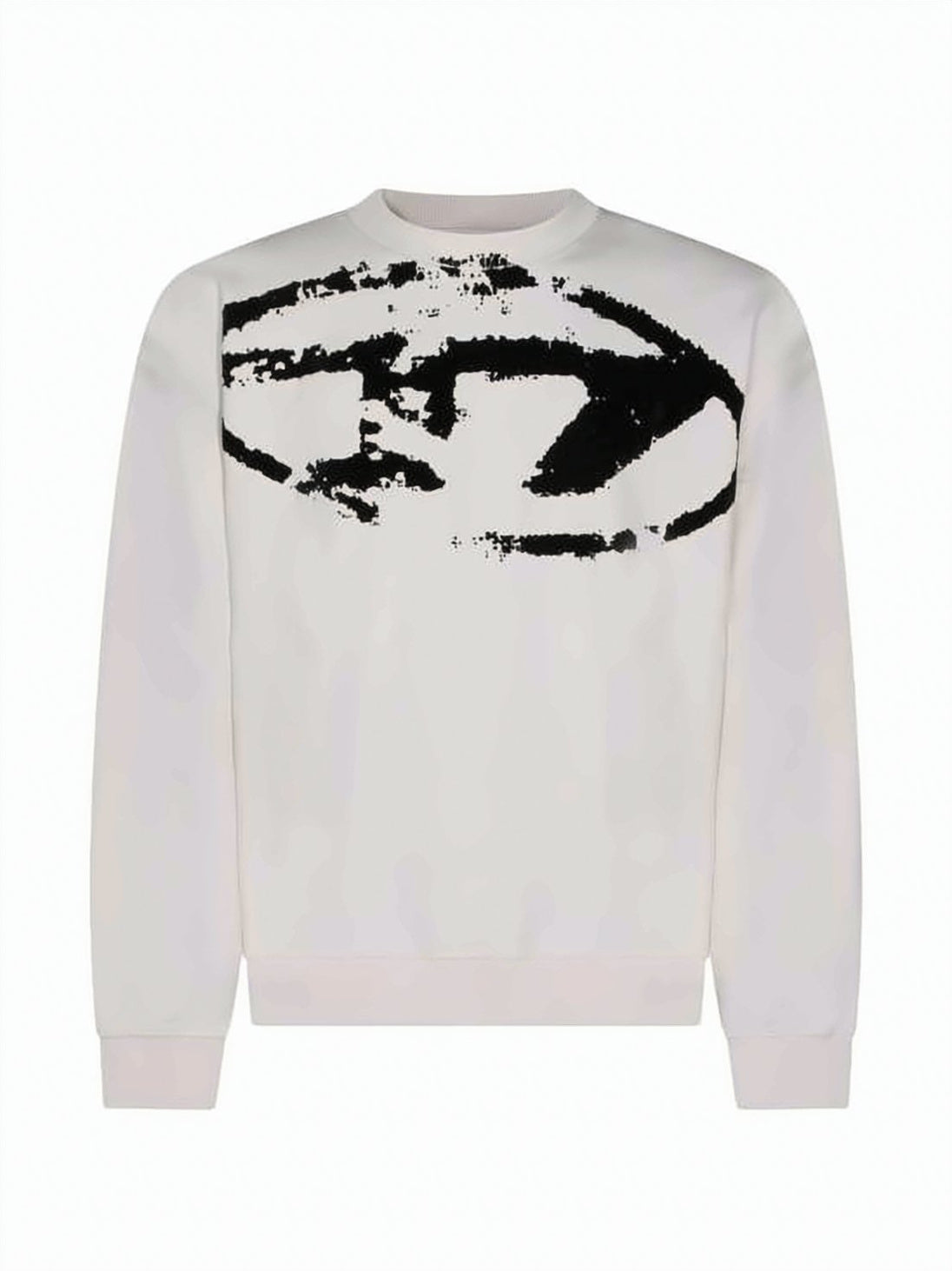 Long-Sleeve Tee with Abstract Graphic