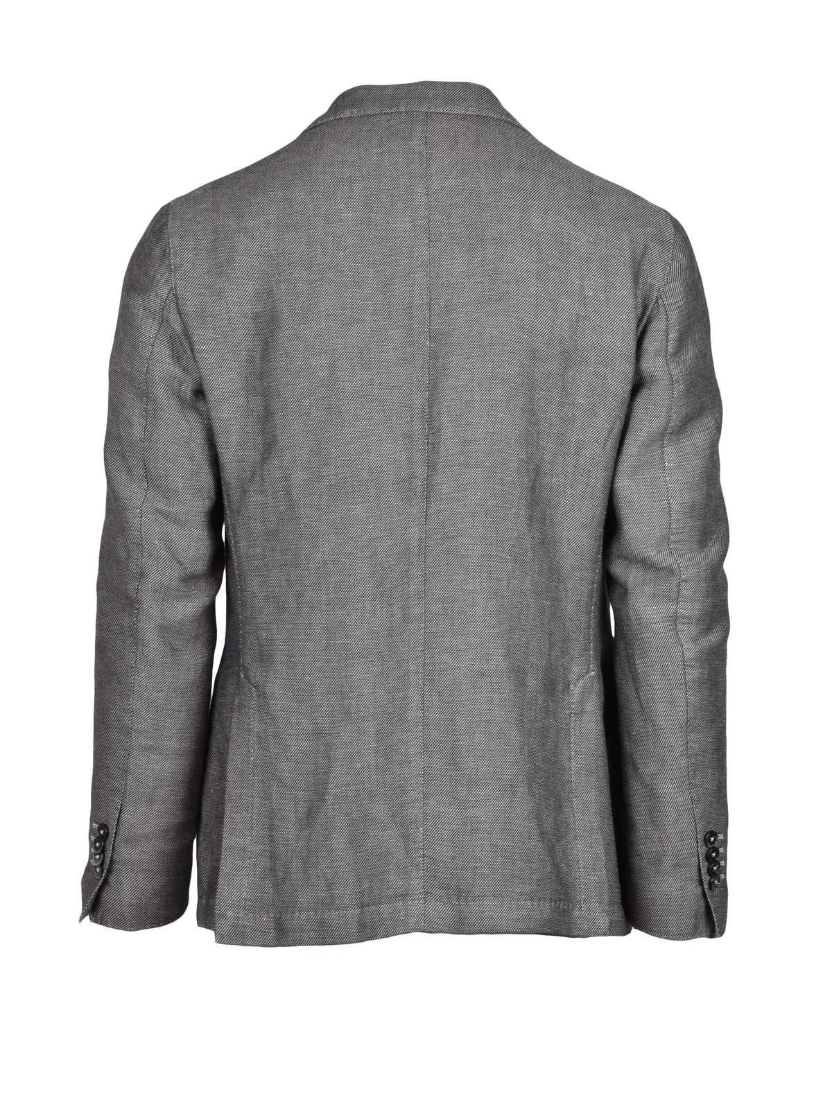 Linen Cotton Jacket - Grey
