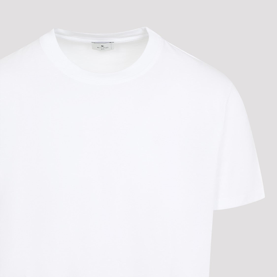 Cotton T-Shirt with Classic Fit and Subtle Logo Detail