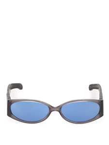 Sleek Grey Acetate Optical Frames with Tinted Lenses