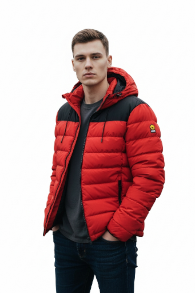 Ciesse Piumini Stevenson Short Red Down Jacket