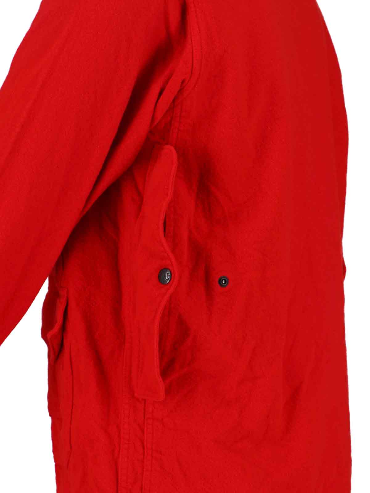 Red Wool Blend Junya Watanabe X Filson Deck Jacket