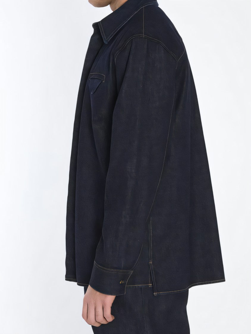 Black Long-Sleeve Shirt
