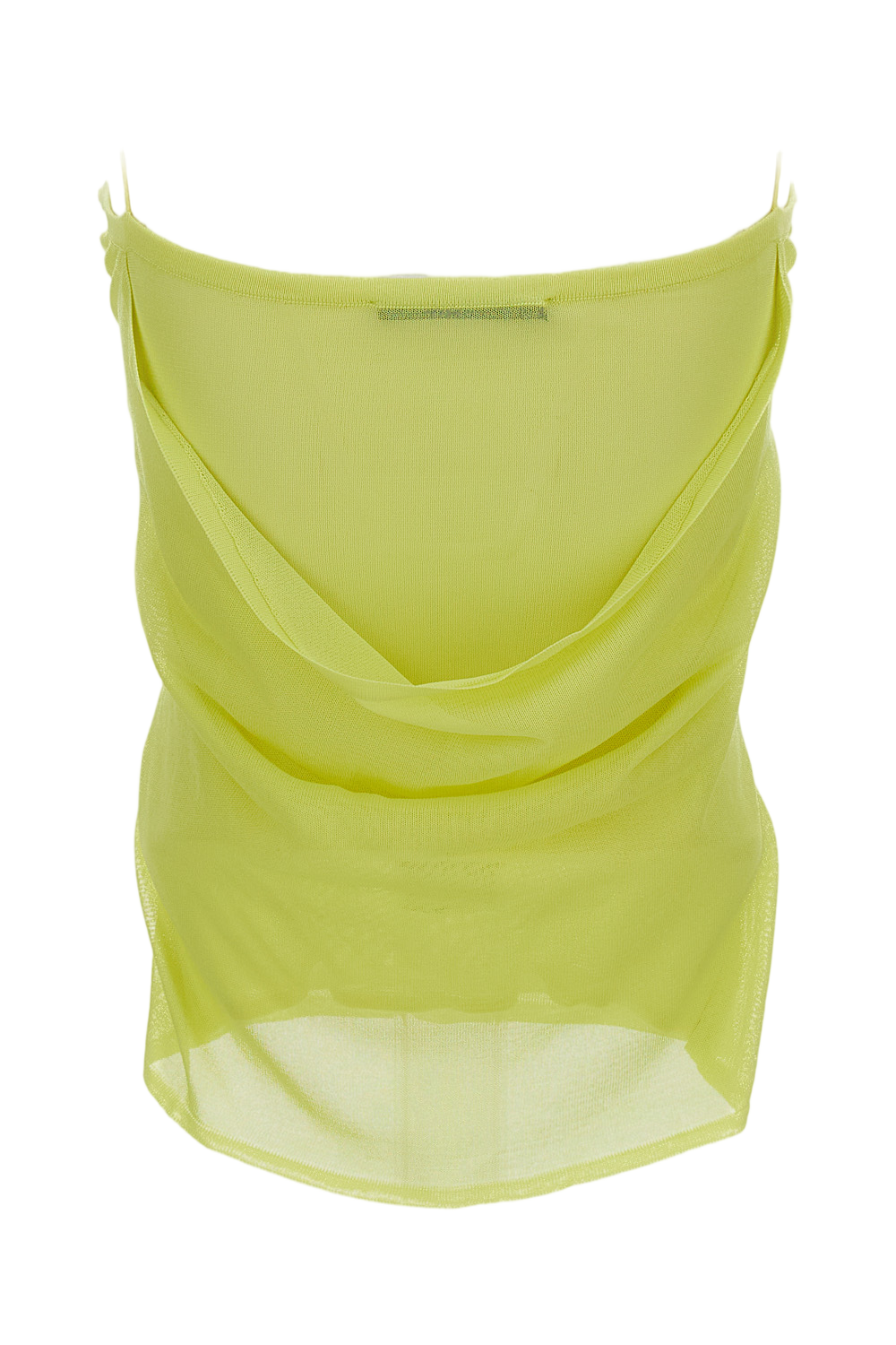 La Maille Plumetis Draped Top
