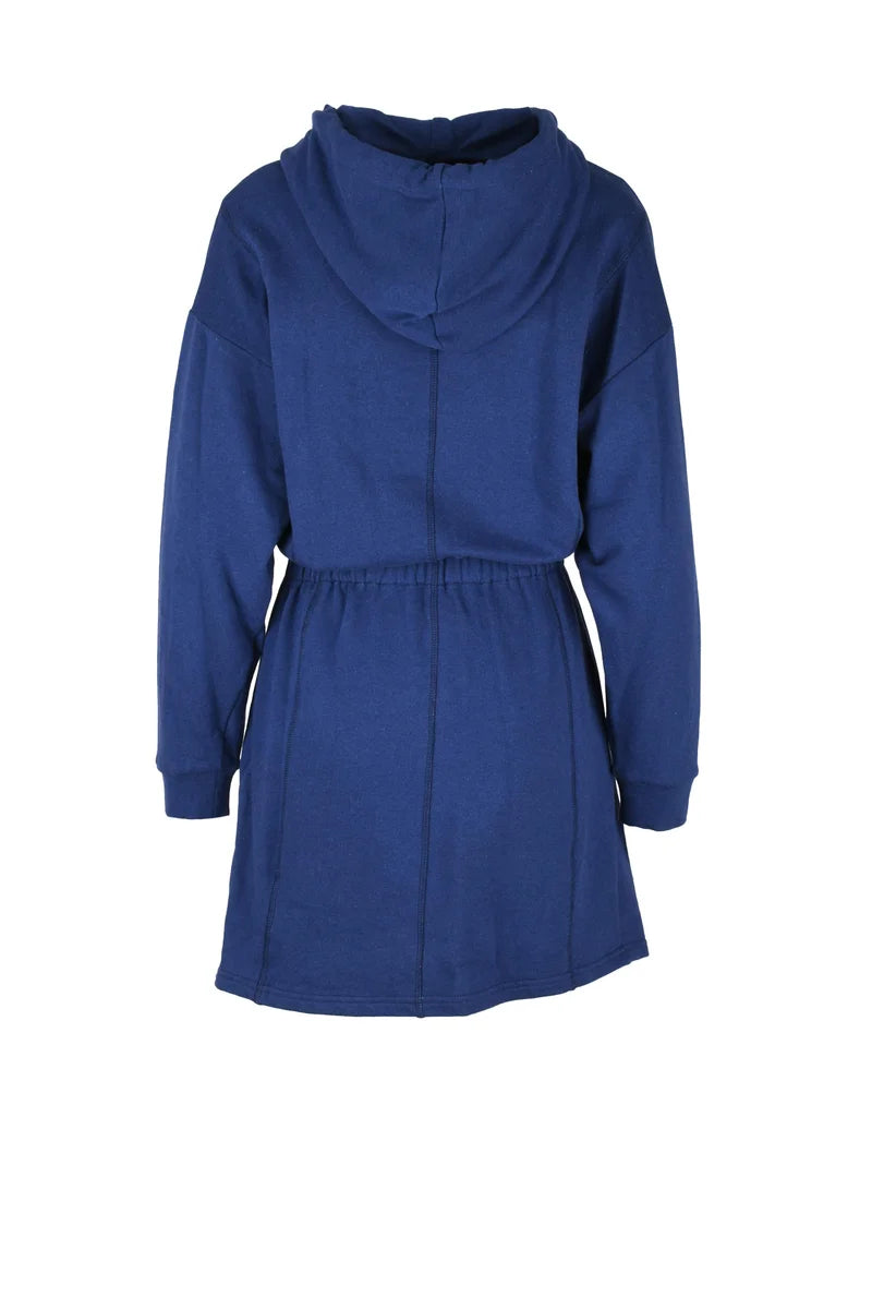 Sweatshirt Dress - Blue