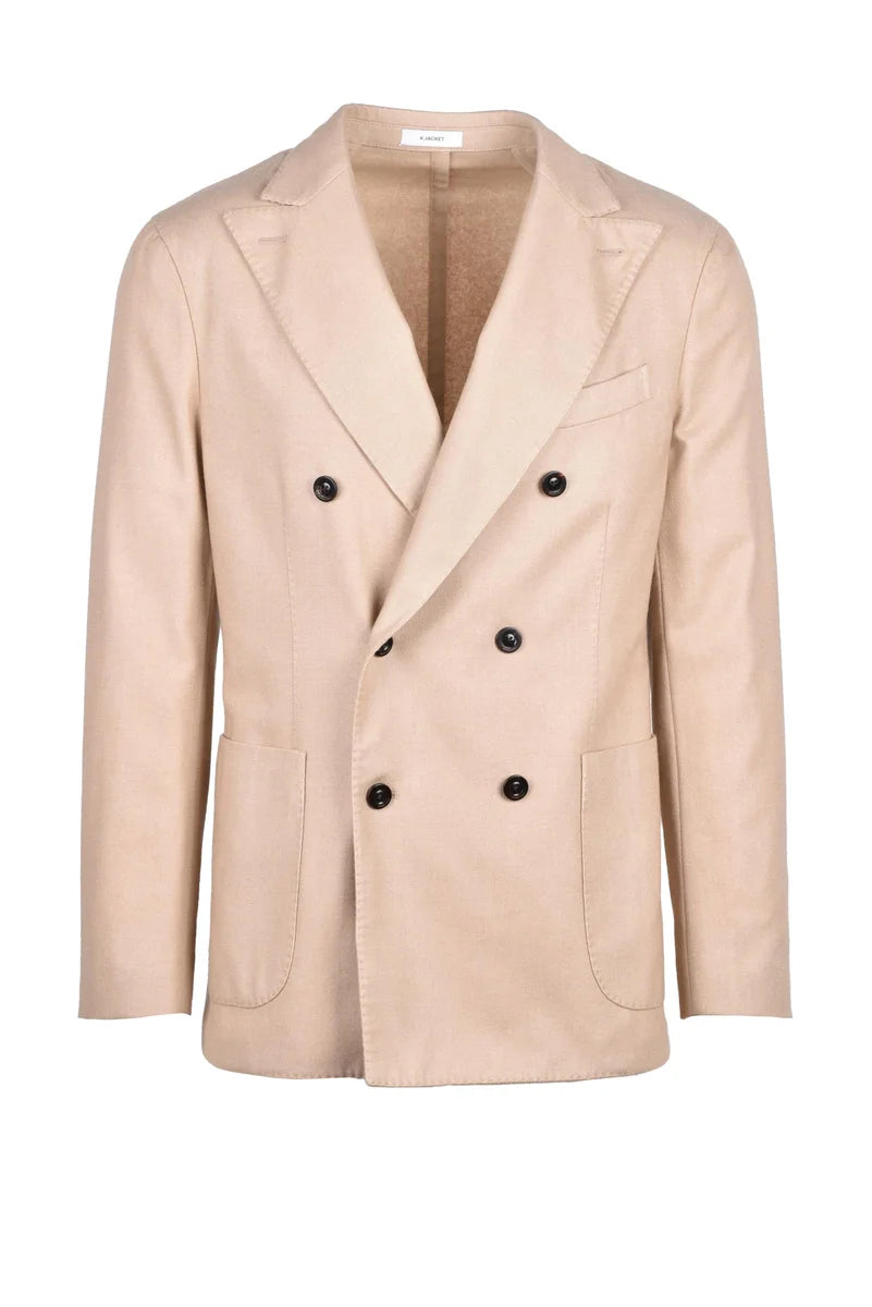 Double-Breasted Jacket - Beige