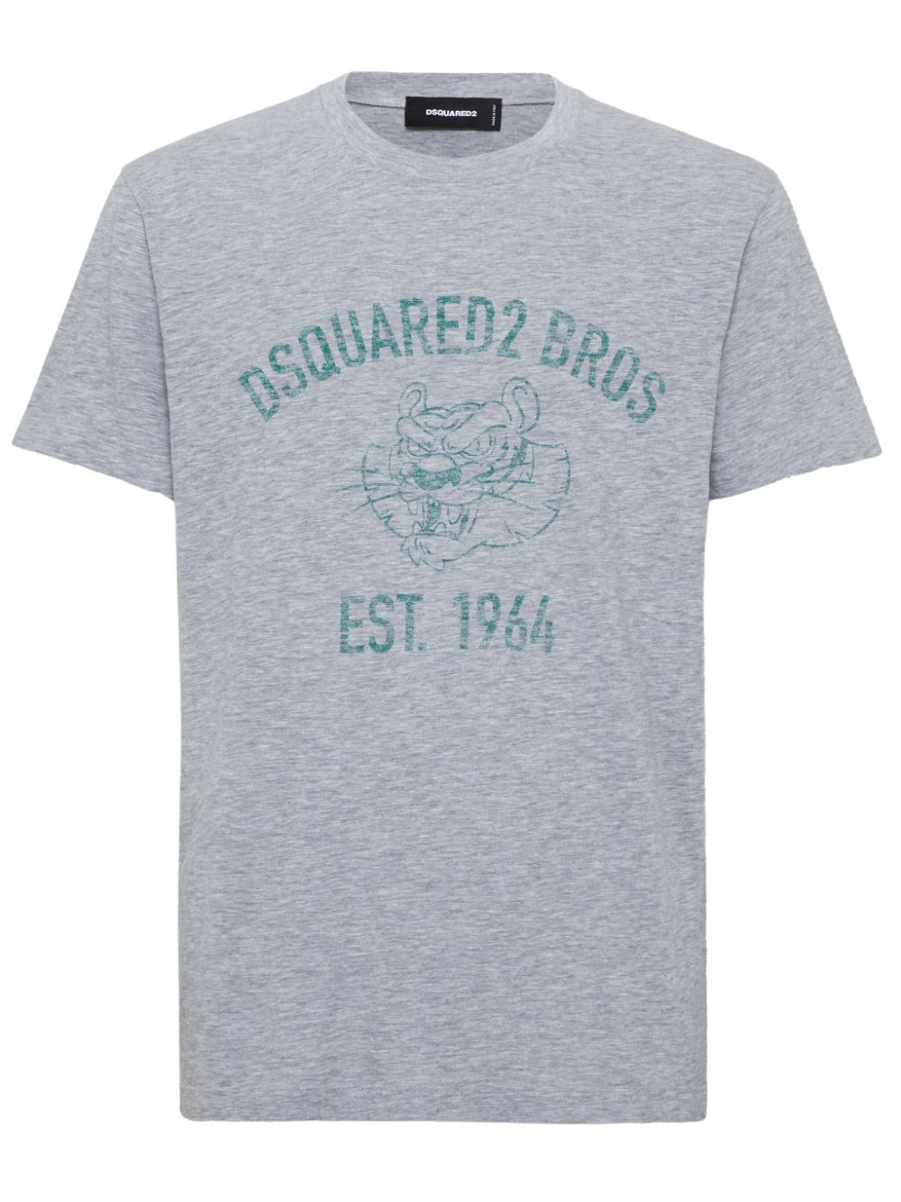 Light Grey Mélange Effect T-Shirt